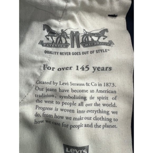 Levi Strauss & Co Cargo Shorts Men 34 Blue Ripstop Cotton Casual Utility C14 - Picture 16 of 16